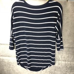 Market & Spruce Striped Dolman Top